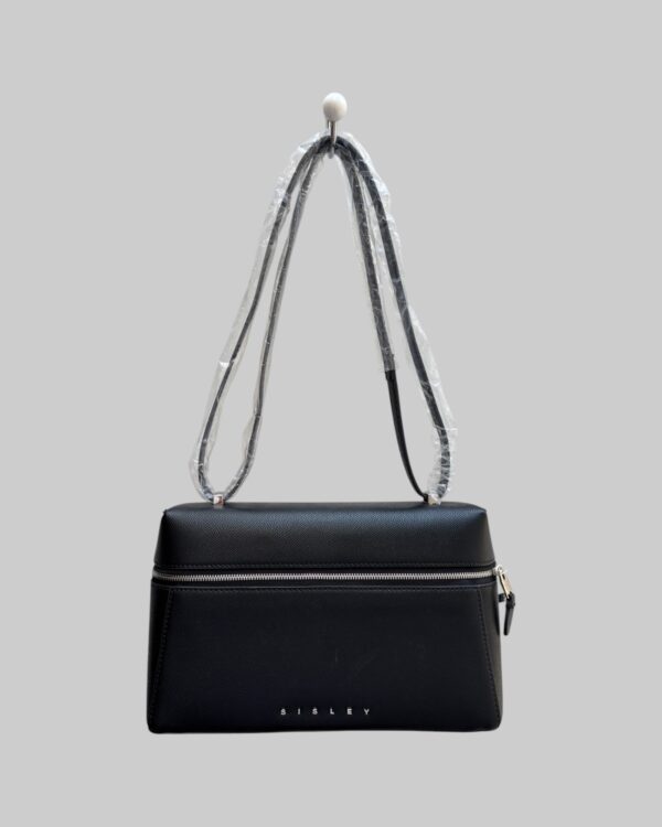 Sisley Minimalist Kutu Formunda Çapraz Askılı Çanta - Siyah